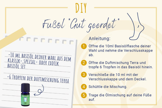 Fußöl "Gut geerdet"