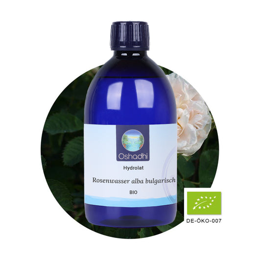 Rosenwasser, rosa alba (weiße Rose), bulgarisch EU-bio