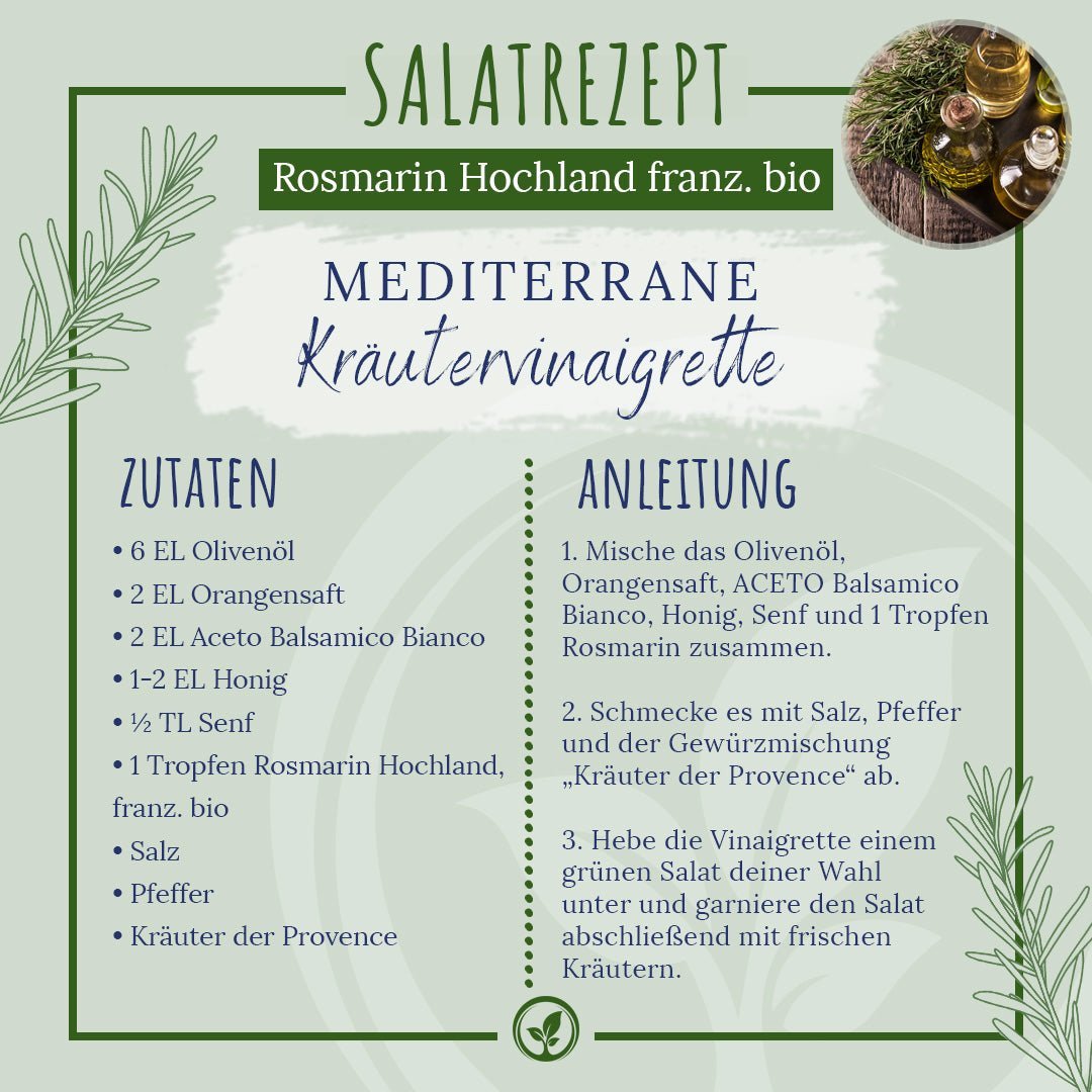 Rosmarinöl Hochland französisch EU-bio