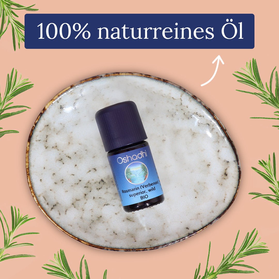 Rosmarinöl (Verbenon) superior, wild EU-bio