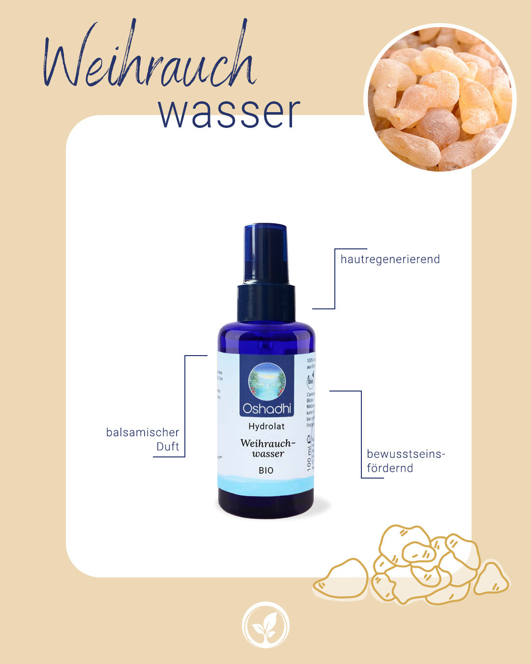 Weihrauchwasser bio