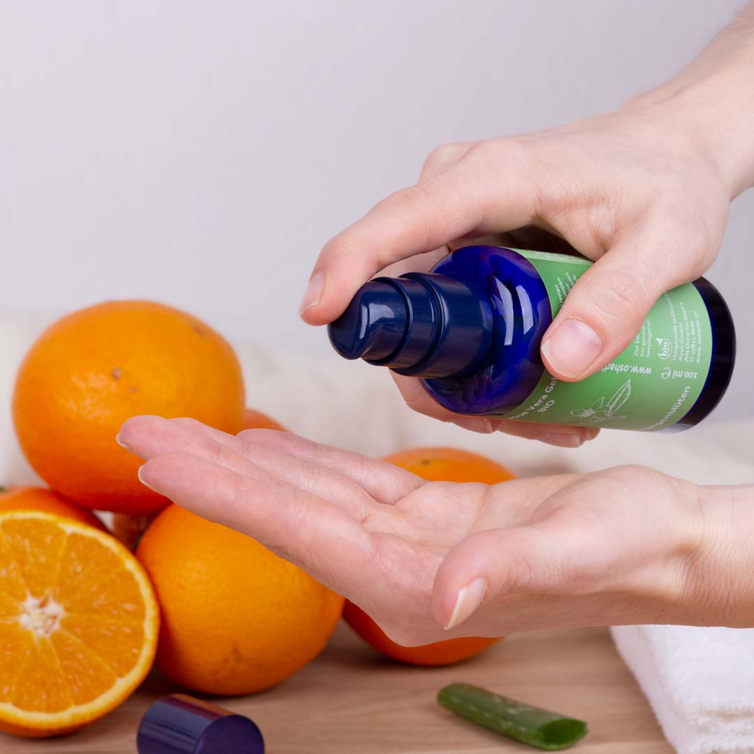 Aloe Orangenblüten Gel Bio