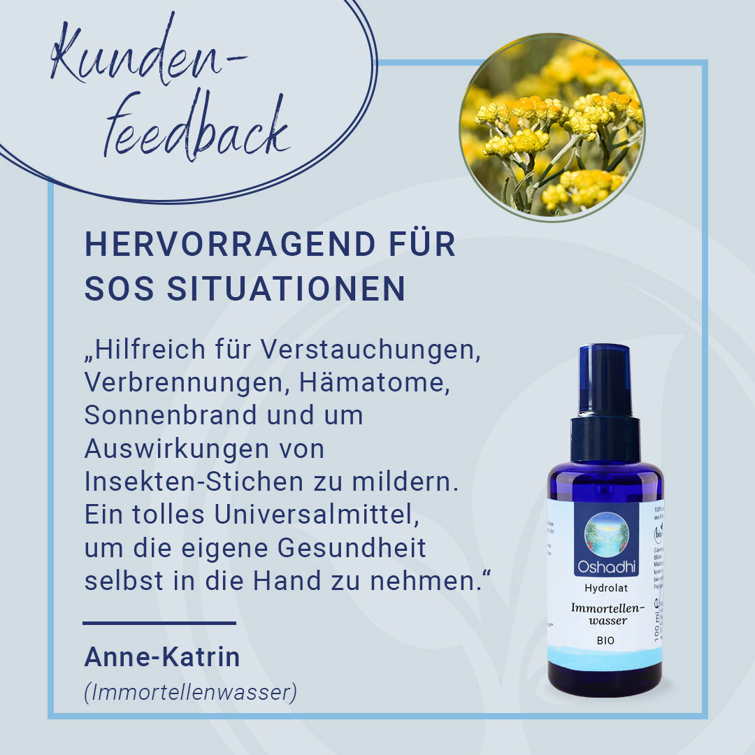 Immortellenwasser EU-bio