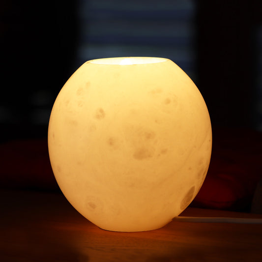 Moonlight Alabaster-Lampe klein