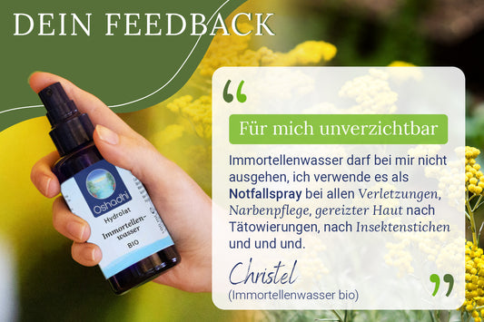 Immortellenwasser EU-bio
