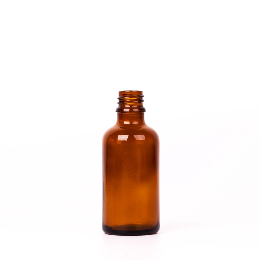 50ml Flasche braun mit schwarzem Pumper