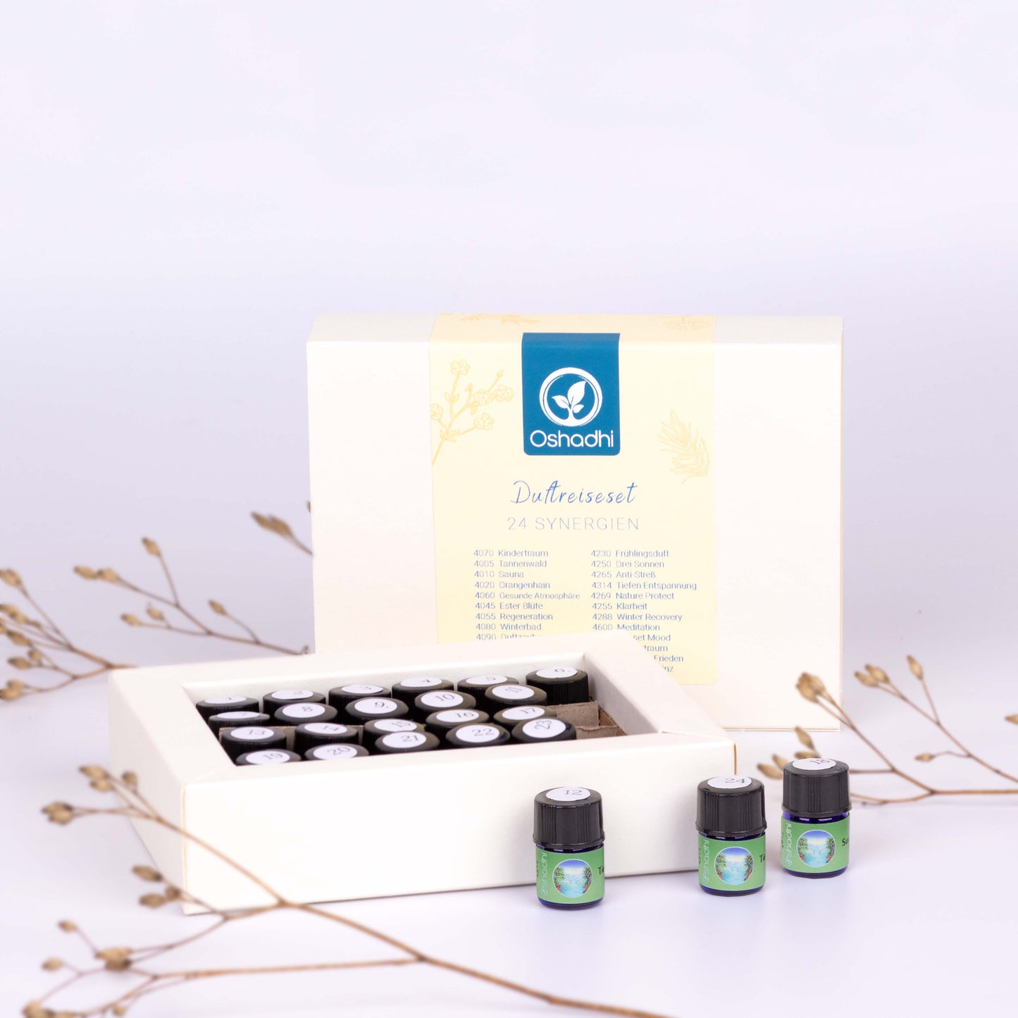 Duftreiseset Mini mit 24 Synergien