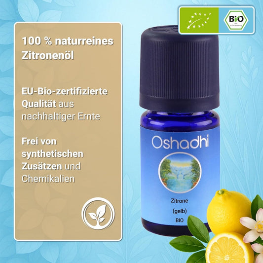Zitronenöl gelb EU-Bio