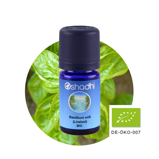Basilikumöl, süß (Linalool) EU-bio