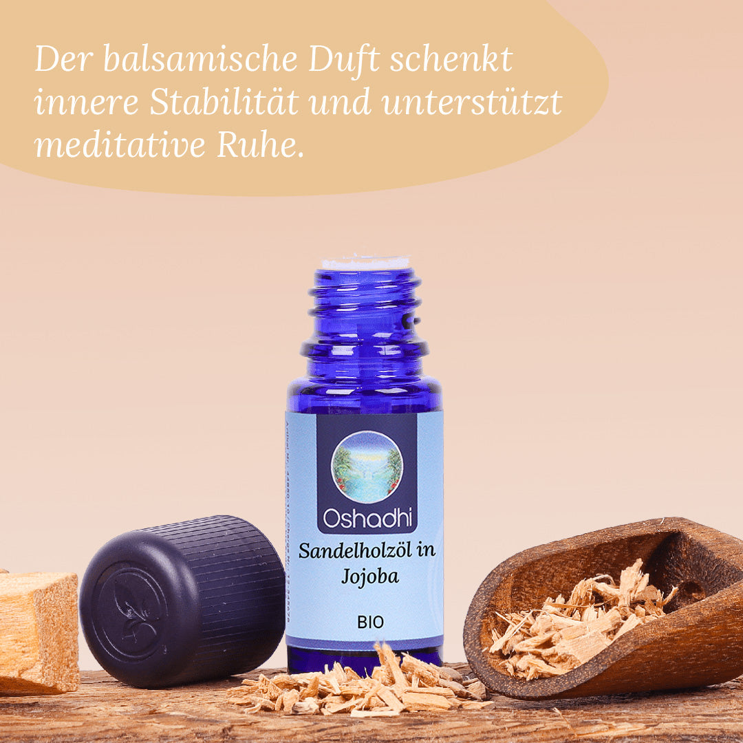 Sandelholzöl in Jojoba Bio