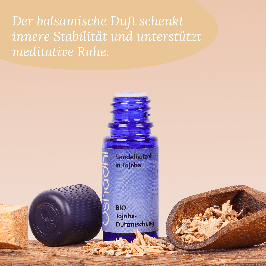 Sandelholzöl in Jojoba Bio