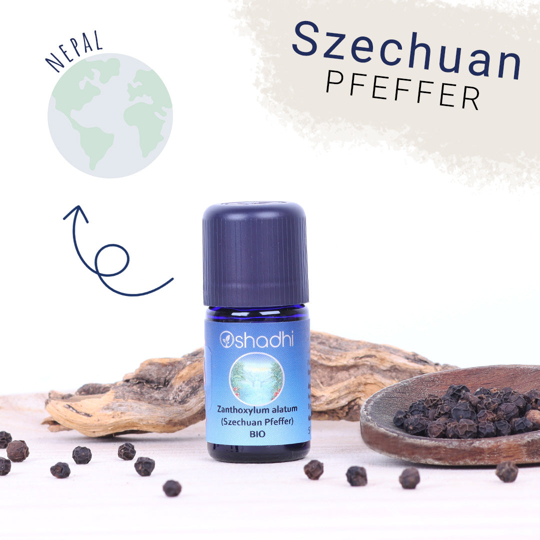 Zanthoxylum alatum (Szechuan Pfeffer) bio – Ätherisches Öl