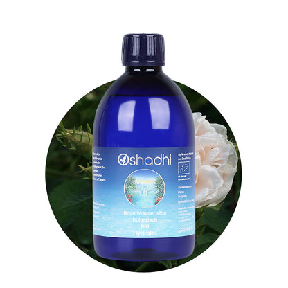 Rosenwasser, rosa alba (weiße Rose), bulgarisch EU-bio