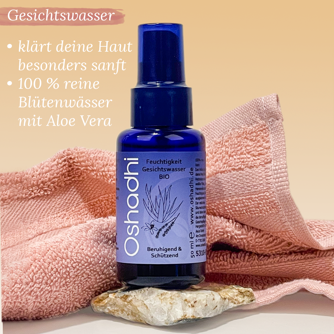 Feuchtigkeit-Gesichtswasser Bio