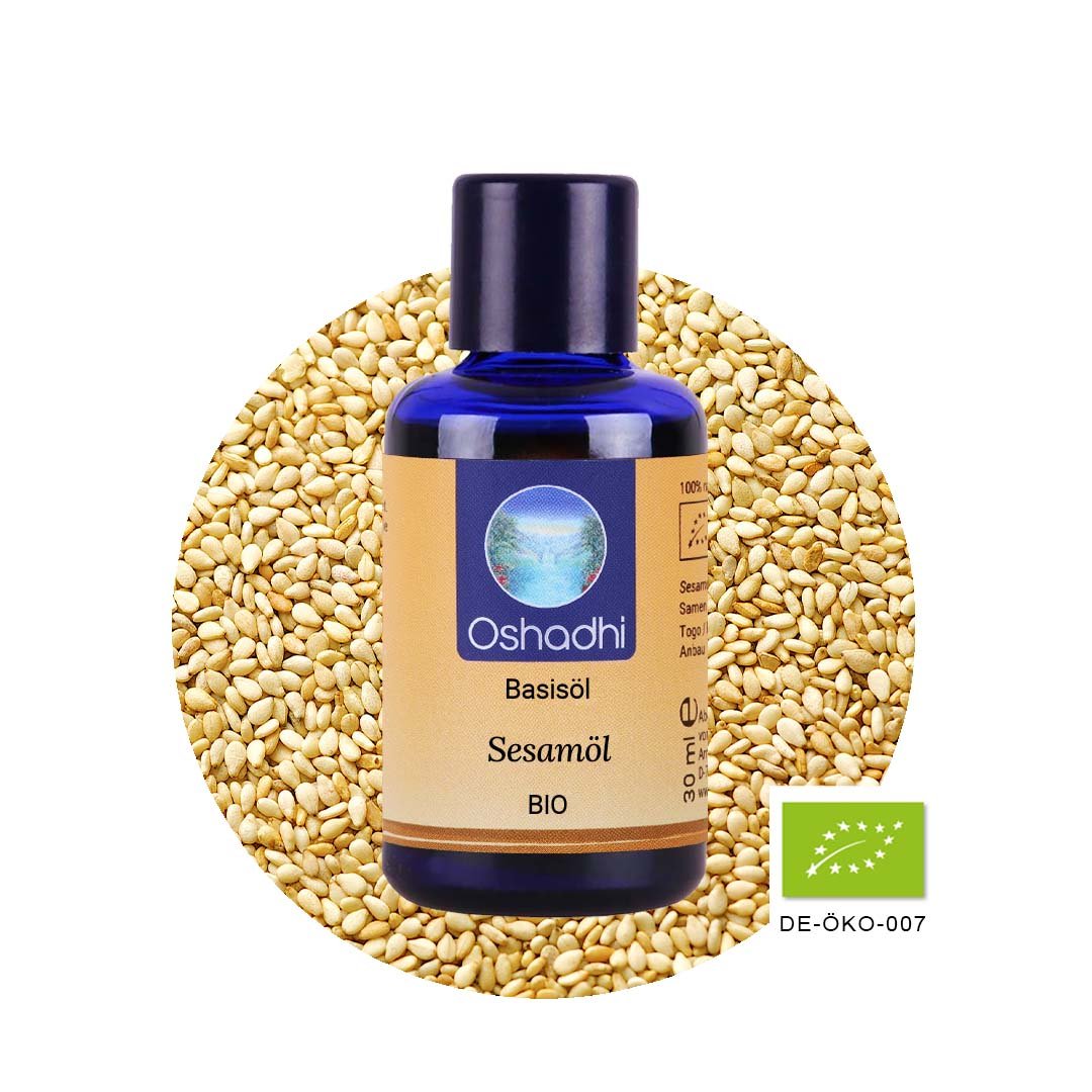 Sesamöl EU-Bio – Nussige Pflege für Haut & Ayurveda – Oshadhi