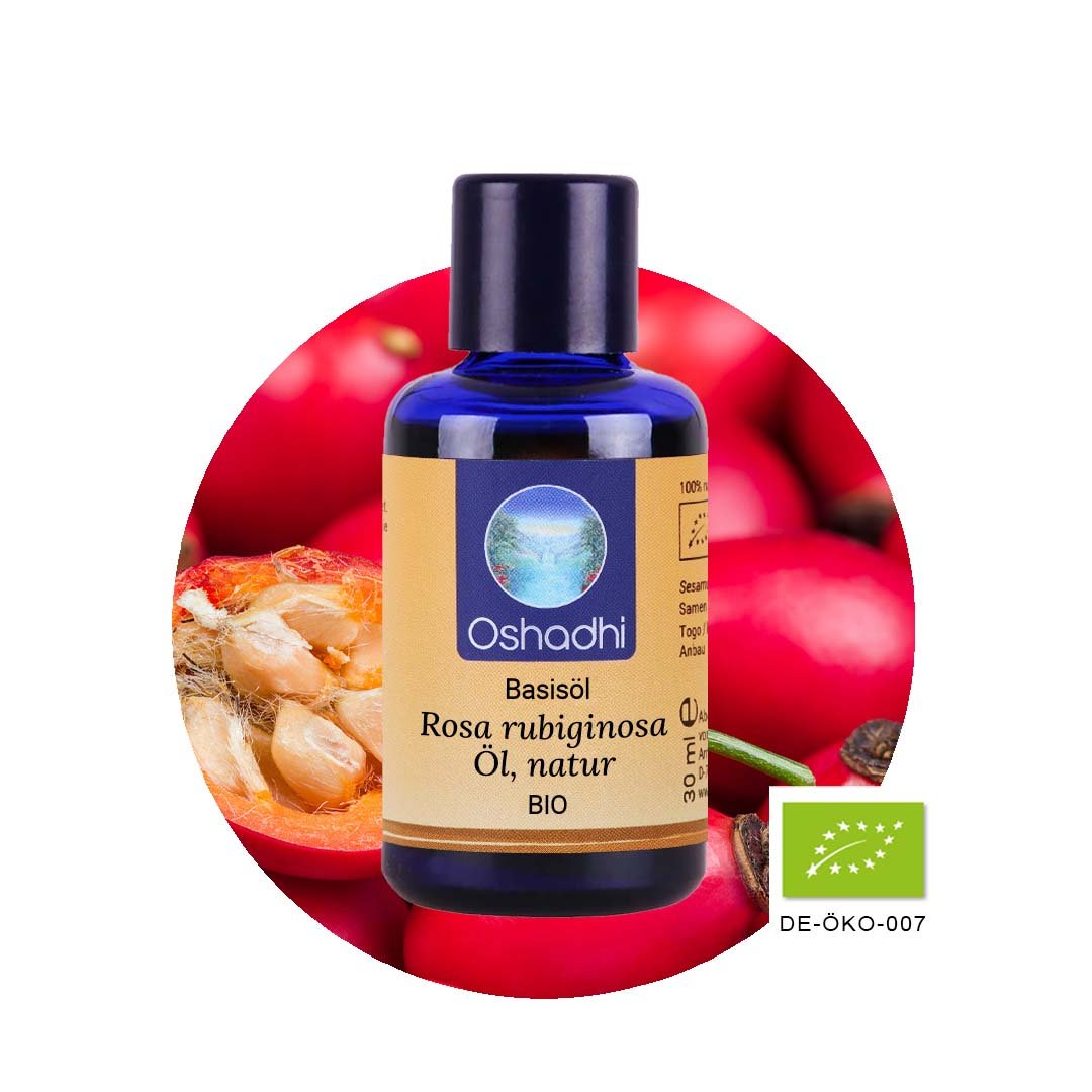 Rosa Rubiginosa Öl, natur EU-bio