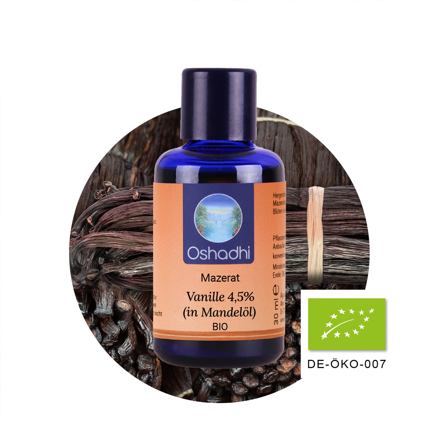 Vanille 4,5 % (in Mandelöl) EU-bio