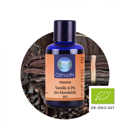 Vanille 4,5 % (in Mandelöl) EU-bio