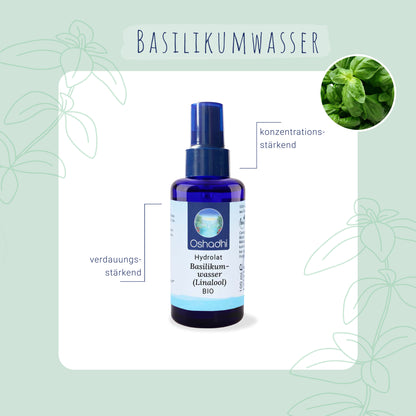Basilikumwasser (Linalool) bio