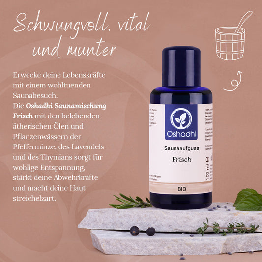Saunaaufguss "Frisch"