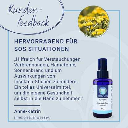 Immortellenwasser EU-bio
