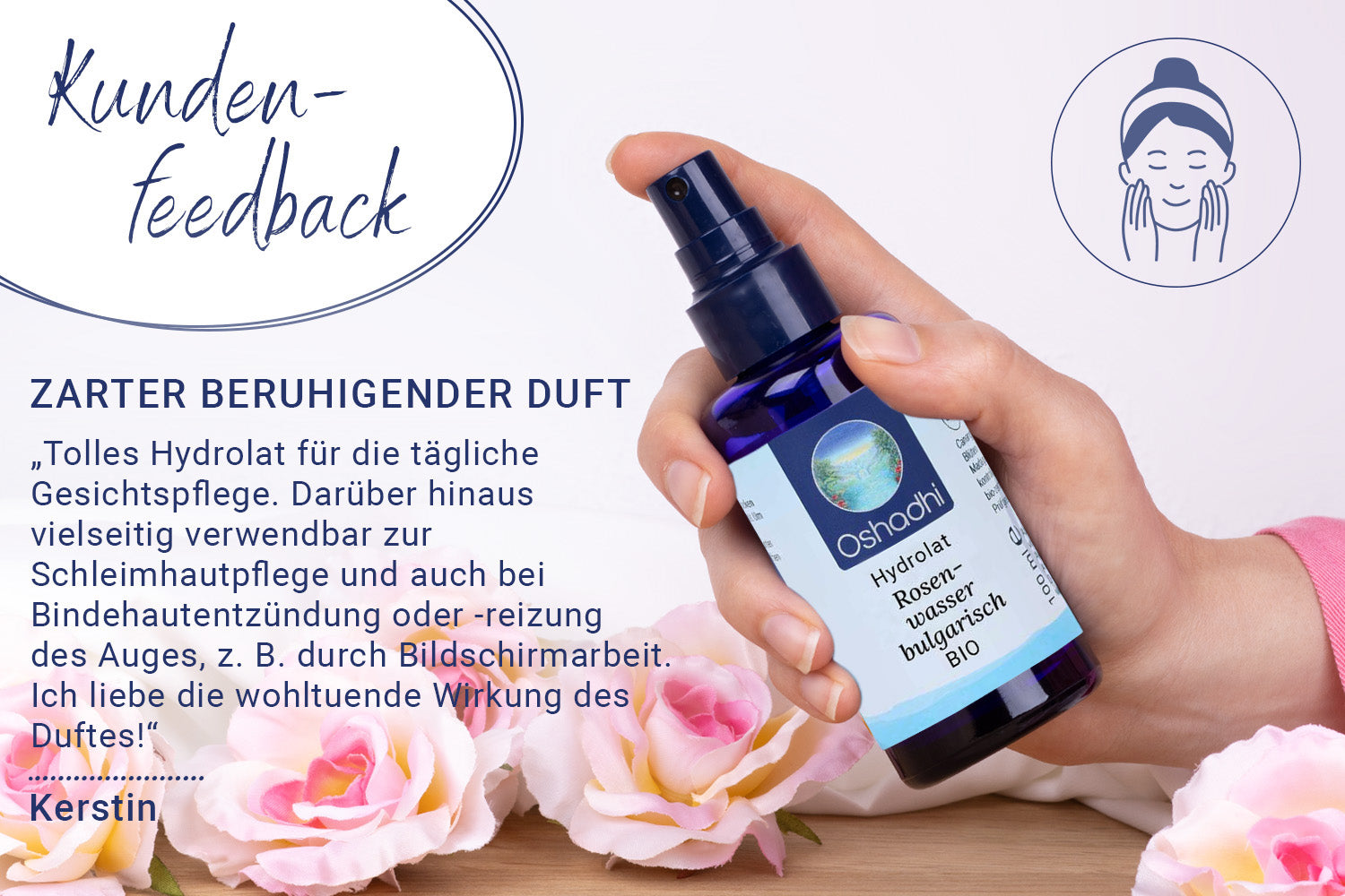 Rosenwasser, bulgarisch EU-bio