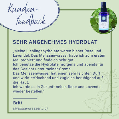 Melissenwasser EU-bio
