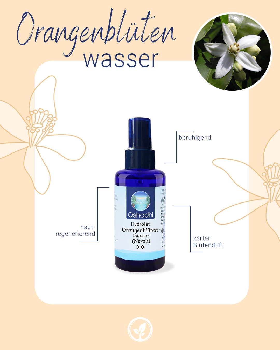 Orangenblütenwasser Neroli EU-bio