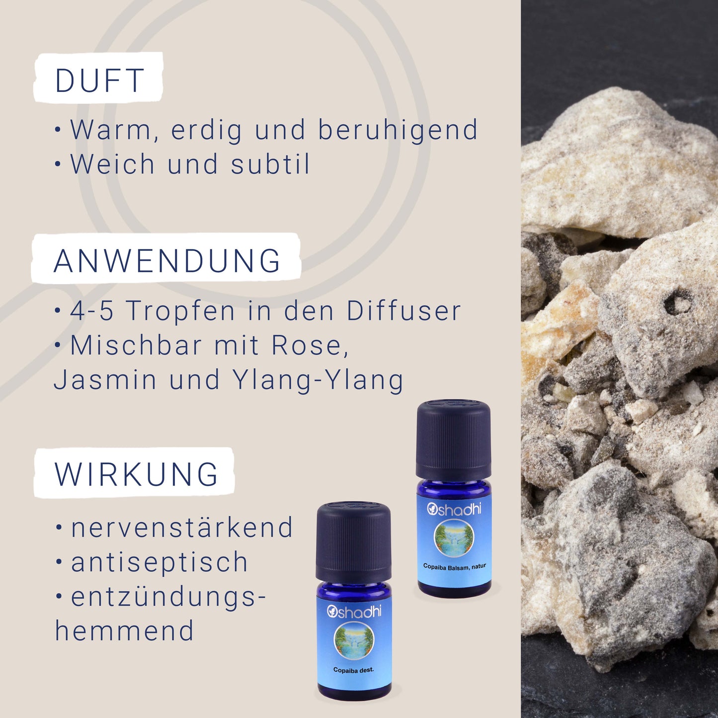 Copaibaöl Balsam natur