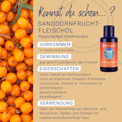 Sanddornfruchtfleischöl EG-bio