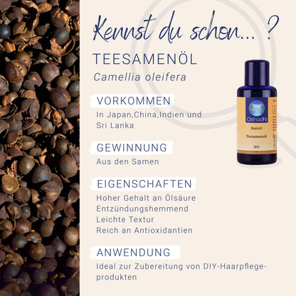 Teesamenöl bio