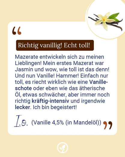 Vanille 4,5 % (in Mandelöl) EU-bio