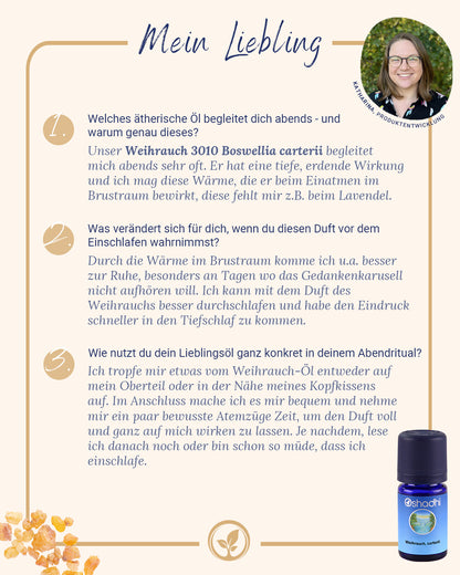 Weihrauchöl carterii