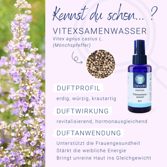 Vitexsamenwasser bio