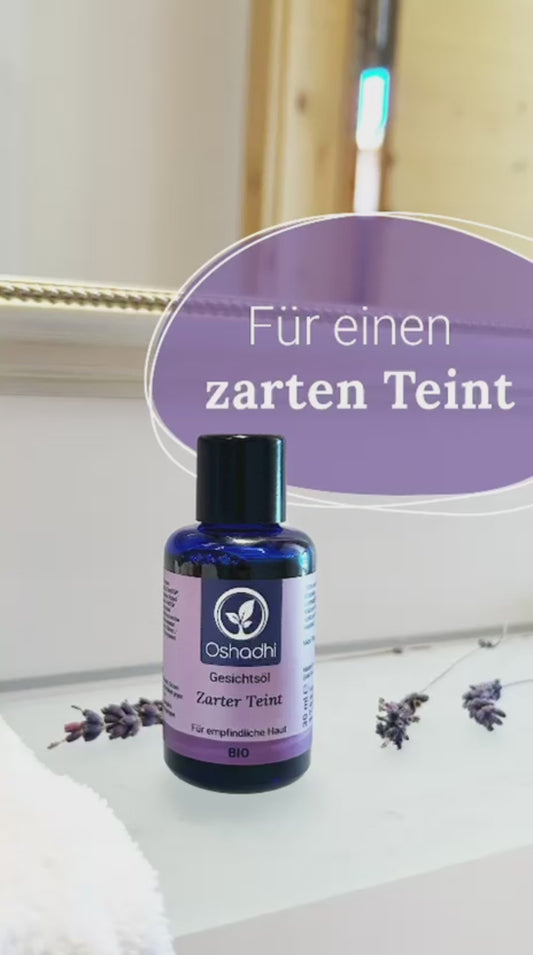 Zarter Teint Gesichtspflegeöl Bio