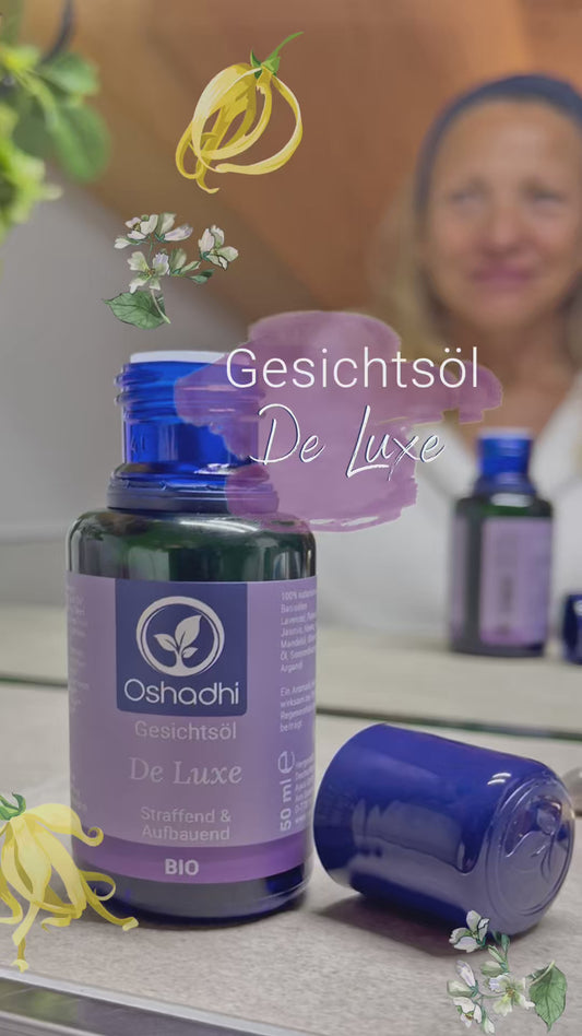 De Luxe Gesichtspflegeöl Bio